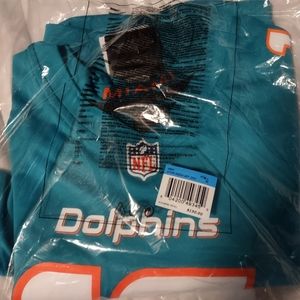 Official NFL Jaylen Waddle miami dolphins jersey mens Medium brand new